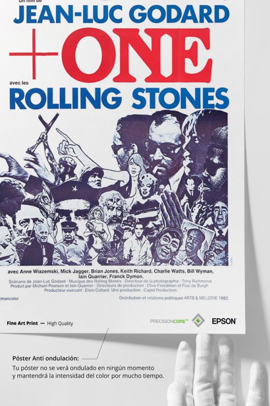 Cuadro Poster One Plus One | 1968 | BAÚL VINTAGE POSTERS